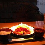 ギオン シグマ - H27/2しぐま名物　わらじみそかつ定食