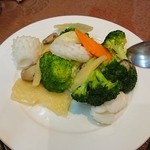 大珍樓 - ○イカと緑黄色野菜の炒め物