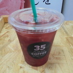 35COFFEE STAND CAFE - ハイビスカスジュースＭ100円