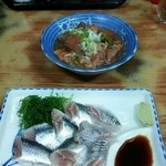 伊勢元酒場 - 生いわし刺