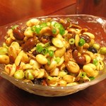 蓮香 - 発芽大豆のドクダミに漬けこんだみそ炒め