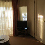 カーロ・エ・カーラ - ベランダも友人の煙草専用席