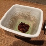 柳家 - 突き出しのヘボ