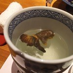 味ふく - ひれ酒です