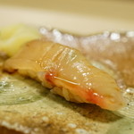 うを徳 - 2016.1 銚子ヒラマサ（握り）