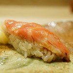 うを徳 - 2016.1 京都伊根本マグロ大トロ（握り）