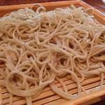 手打蕎麦 じゆうさん - せいろ・アップ。