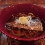 手打蕎麦 じゆうさん - にしん蕎麦。