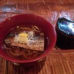 手打蕎麦 じゆうさん - にしん蕎麦。