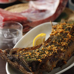 ● Today's seasonal fish, grilled kamayaki