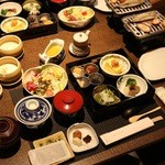 嵯峨沢館 - 朝食　2015年12月