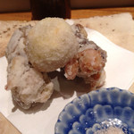 馳走屋河の - すっぽんコース(からあげ) 2016:jan