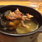 馳走屋河の - すっぽんコース(胡椒焼) 2016:jan