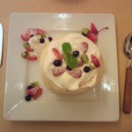 Cafe 下町の時計台 - プルーツパンケーキ