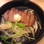 Cafe 下町の時計台 - タンステーキ