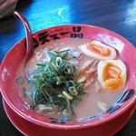 天下一品 - 味付け煮卵ラーメンこってり814円税別