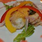 正月荘 - ホタテサラダ