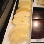 梵保庵 - デザートのりんご