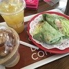 Cafe de Sirena - 料理写真:アイスカフェラテ&ツナラップ