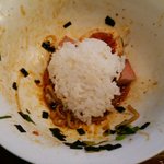 麺食堂 88 - ジャンクそば　〆のご飯ダイブ