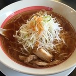 幸楽苑 - 私は辛のマークがあったのでねぎラーメン　５２９円