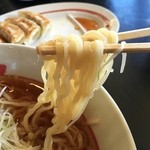 幸楽苑 - 中細麺ですよ