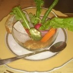 らんぷ亭 - 小さな農園。必食です。