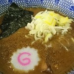 中華蕎麦 とみ田 - つけ麺のスープ（西武池袋催事場にて）