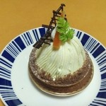 ケーキハウス　アルディ - チーズモンブラン