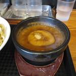 麺匠 中うえ  - 担々つけ麺　８００円