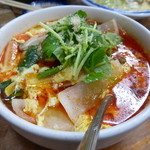 スタミナ苑 - 半カルビクッパ（650円）