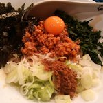 台湾まぜそば辛味（追い飯付き）：850円