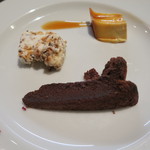 オステリア・オリエーラ - 28年1月　ショコラ、セミフレッド、カスタードプリン