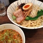 麺恋処 き楽 - 辛味噌坦担つけめん ¥930