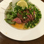 牛たん料理 閣 - 牛タンのたたき