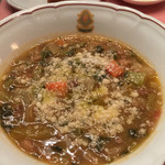 ピッツェリア・サバティーニ - ミネストローネスープ