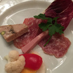 ピッツェリア・サバティーニ - お肉の前菜盛り合わせ