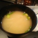 牛の家 - 味噌汁