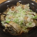 ささき - 牡蠣味噌焼き　塩っぱいのが美味い！