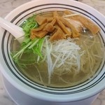 黒船 - 秋刀魚出汁らーめん（塩）￥700