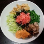 塩結び - 海老まぜそば780円／28年1月