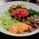 塩結び - 海老まぜそば780円／28年1月