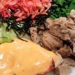 塩結び - 海老まぜそば780円／28年1月