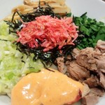 塩結び - 海老まぜそば780円／28年1月