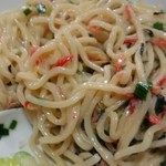 塩結び - 海老まぜそば780円／28年1月