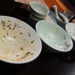 塩結び - まぜそば三種完食／28年1月撮影