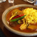 クワイエットビレッジ・カレーショップ - 魚と野菜のカレー。