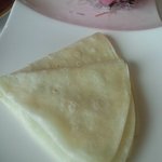 中国料理 皇苑 - クレープは二枚。