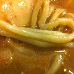 中華蕎麦 とみ田 - 濃厚つけ汁につけた麺