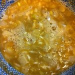 中華蕎麦 とみ田 - スープ割り